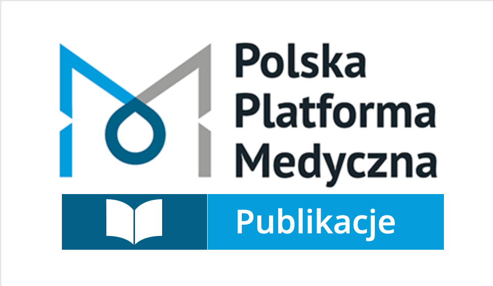 Logo Polska Platforma Medyczna z podpisem Publikacje